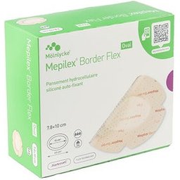 Border Flex Oval Pansements 7,8x10cm 16 Unités