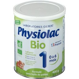 Lait Bio1 Pdr 400G