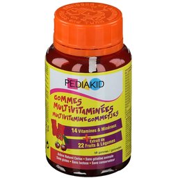 Pediakid® Gommes Multivitaminées