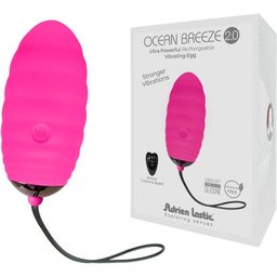 Ocean Breeze 2.0 Oeuf Vibrant Rechargeable Ros 1ut