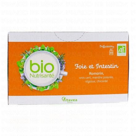 Infusion Bio Foie et intestin Romarin 20 sachets 1.85g