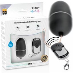 Oeuf Vibrant Télécommande M Noir 1ut