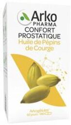 Arkogélules Huile de Pépins de Courge 180 Capsules - Pot 180 capsules