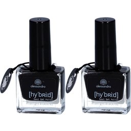 Hybrid Soul Gel Polish Midnight Black 02