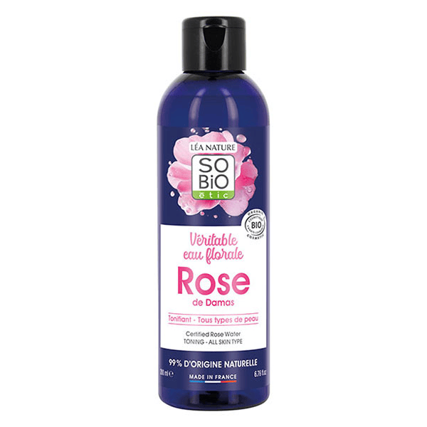 Léa Nature So Bio Etic, Eau florale de rose de Damas bio, 200ml