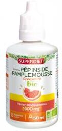Extrait de Pépins de Pamplemousse Concentré 1600 mg Bio 50 ml - Flacon compte goutte 50 ml