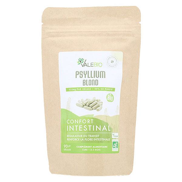 Psyllium Blond Bio 90 gélules