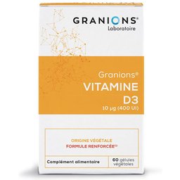 Laboratoire des Granions® Vitamine D3 végétale 10 µg
