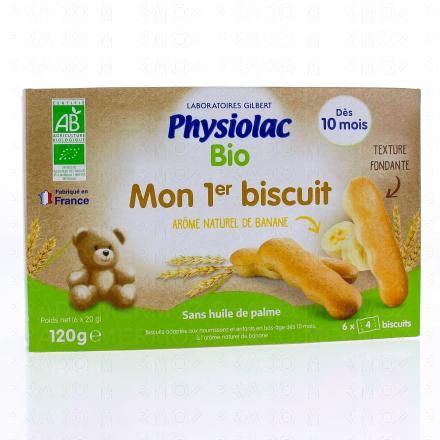 Mon 1er biscuit bio banane 120g Dès 10mois