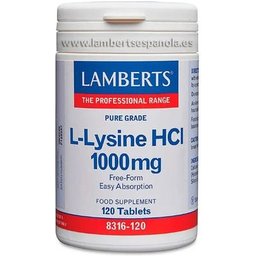 L-Lisine HCL 1000mg 120comp