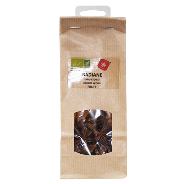 Tisane Badiane (Anis Etoilé) Fruit Bio 50g