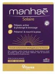 Manhaé Autobronzant - Boîte 60 gélules