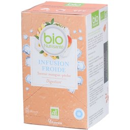 Nutrisanté Bio Infusion Froide Saveur Mangue-Pêche Digestion