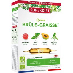 Super Diet Quatuor Bio  Brûle - Graisse Ampoule