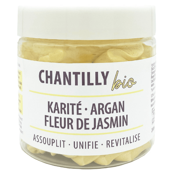 Chantilly Soin Karité Argan & Jasmin Bio 200ml