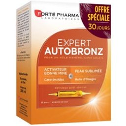 Forté Farma Expert Autobronz 30 Ampoules