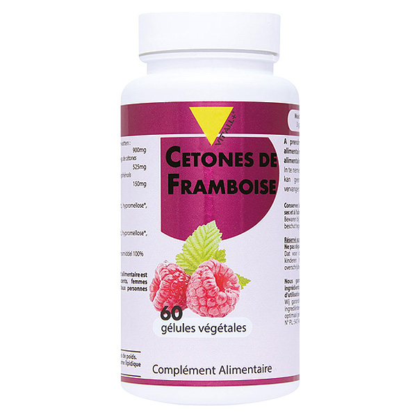 Cétones de Framboise 60 gélules végétales