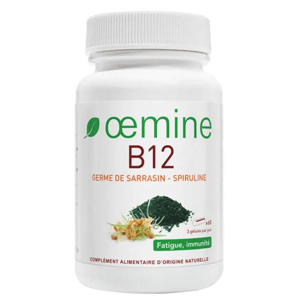 B12 Germe de Sarrasin Spiruline 60 gélules