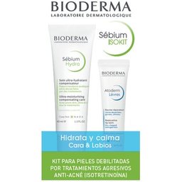 Sebium ISOKIT crème visage 40ml + baume à lèvres 15ml
