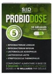 Probiodose 10 Unités - Boîte 10 gélules