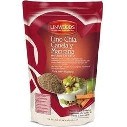 Linwood Semillas Lino Chia Manzana Molida *