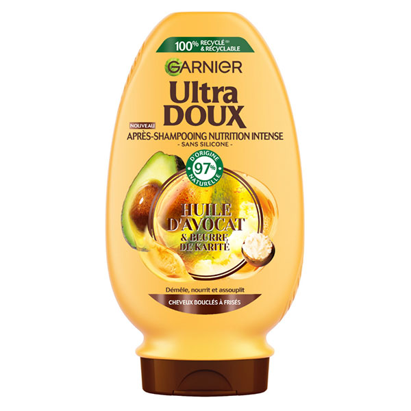 Ultra Doux Après-Shampooing Nourrissant Avocat Karité 250ml