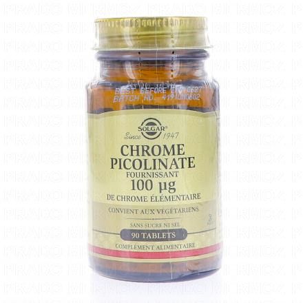 Chromium picolinate 90 comprimés