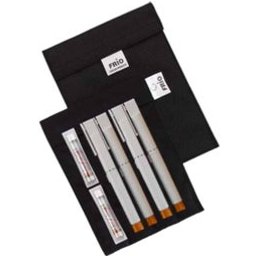 Insulin Cooling Wallet Noir + Pen 5uts