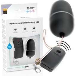 Vibrateur d'Oeuf Noir 1ut