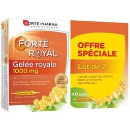 Gelée Royale 1000mg 2x20 Ampoules