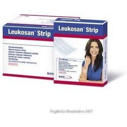 Leukosan Strip Sutura Cutanea Esteril 9 Tiras 2 *