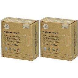 Comme Avant Recharges déodorant solide - Cédrat & Bambou