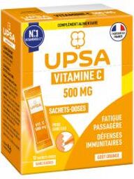 Vitamine c 500 mg Sachets-Doses - Boîte 10 sachets