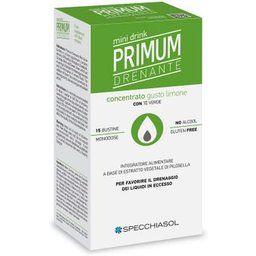 Primum Minidrink Thé Vert Drainant Citron 15 Sachets
