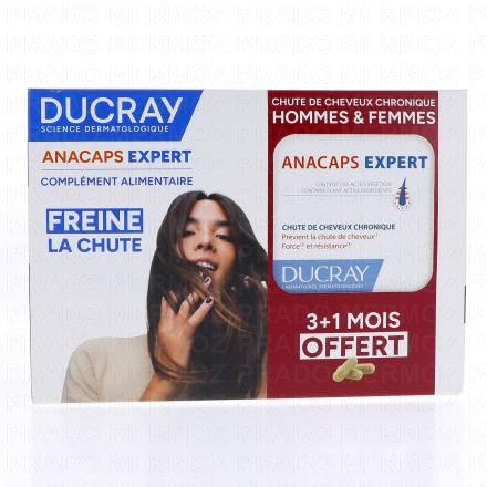 Anacaps Expert - Chute de cheveux chronique 90 gélules