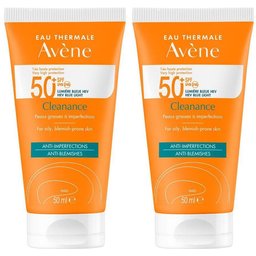 Avène Solaire - Cleanance Spf50+ UVB UVA Lumière Bleue HEV
