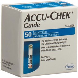 Accu-Chek® Guide Bandelettes réactives pour glycémie
