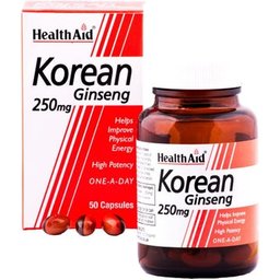 Ginseng coréen 250mg 50caps