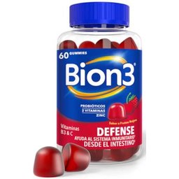 Bion3 Défense Fruits Rouges 60 Gummies