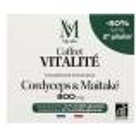 Coffret Vitalité Cordyceps Bio 60 Gélules + Maitaké Bio 60 Gélules - Lot 2 produits