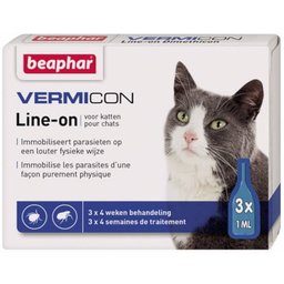 Beaphar® Vermicon Line-on pour chats