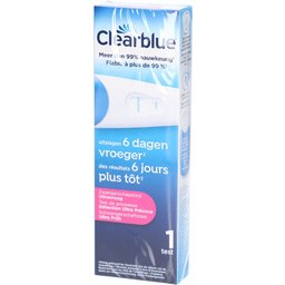 Clearblue® Test De Grossesse Early Détection Précoce