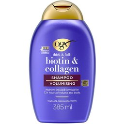 Shampooing Biotine & Collagene - Cheveux Fins - 385ml