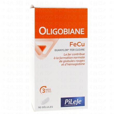 Oligobiane FeCu pot 90 gélules