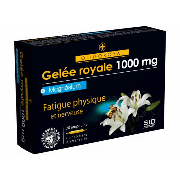 Oligoroyal Gelée Royale - Magnésium 20 ampoules