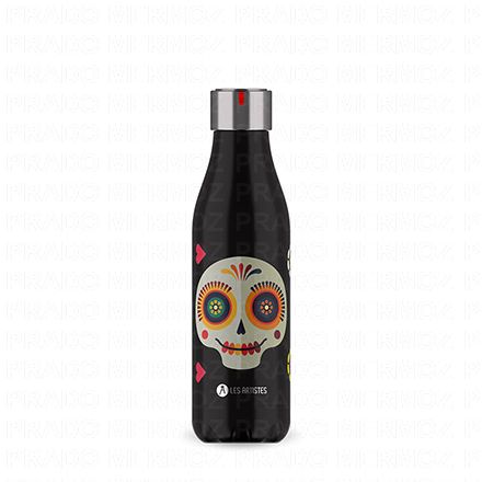 LES ARTISTES Bouteille - isotherme 500ml sugar skull