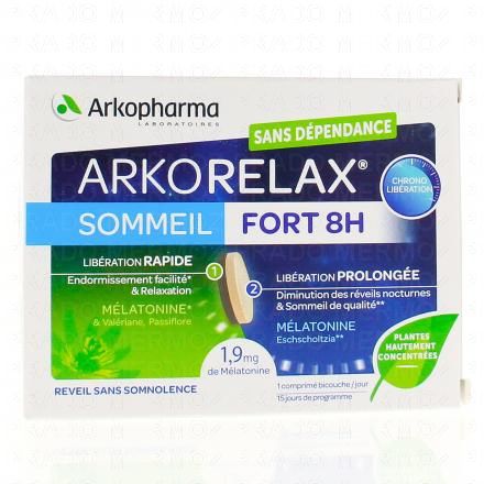 Arkorelax sommeil fort 8h 15 comprimés