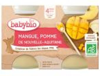 Mangue Pomme de Nouvelle-Aquitaine - Carton 2 pots de 130 g