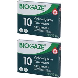 Biogaze® 10 Compresses stériles 10x10cm