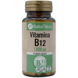 Vitamine B12 1000mcg Sans Gluten 30caps